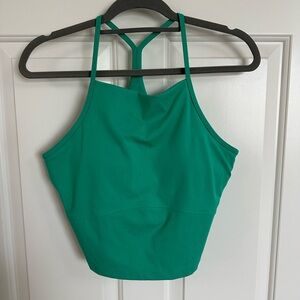 Bright Green Athletic Crop Top